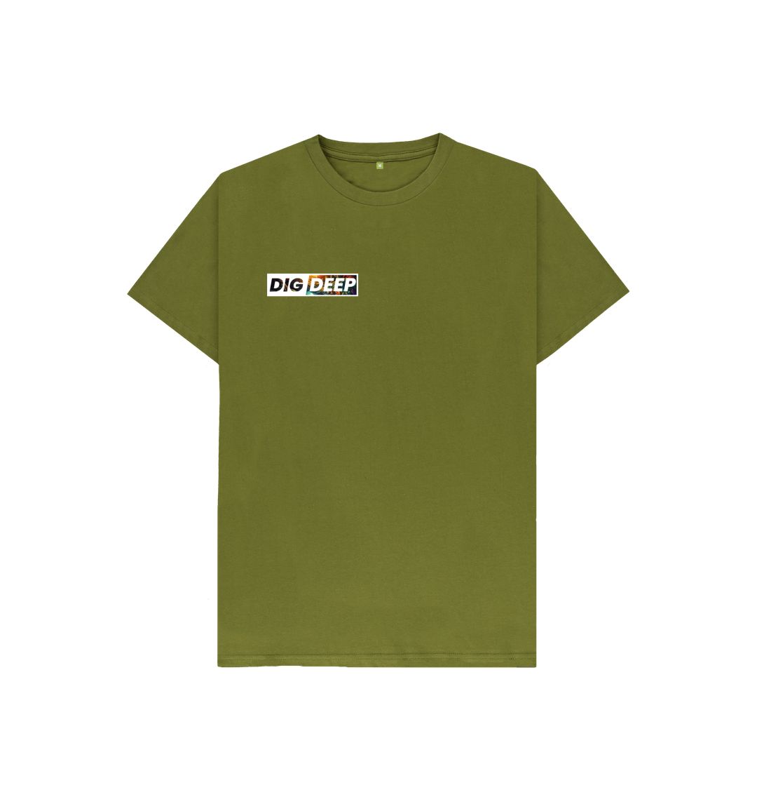 Moss Green Kids Trippy forest T-shirts